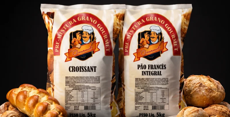 Pré-mistura para pães linha Grano Gourmet