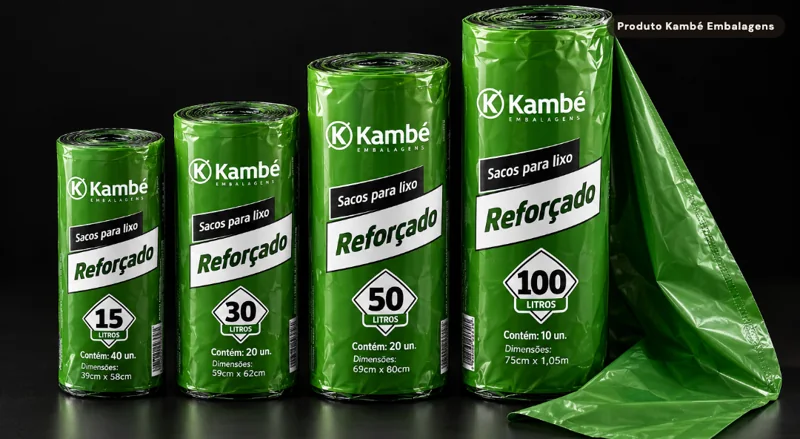 Saco para Lixo em Rolo